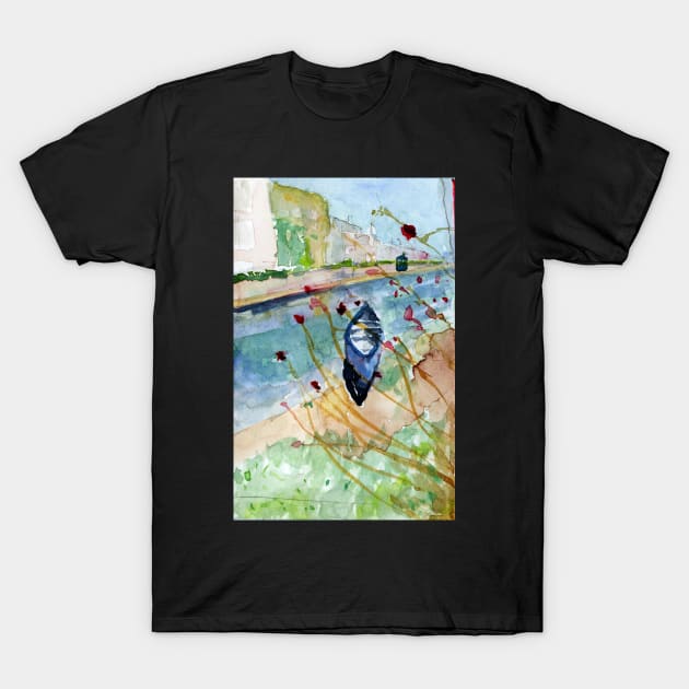 Canoe in Venice T-Shirt by Rec Affect Band Merch